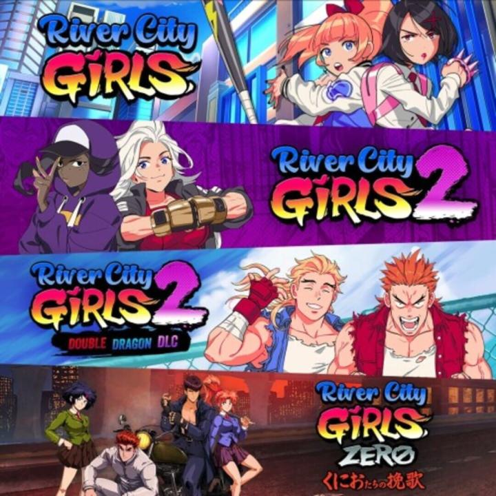 River City Girls 1, 2, and Zero + Double Dragon DLC Bundle