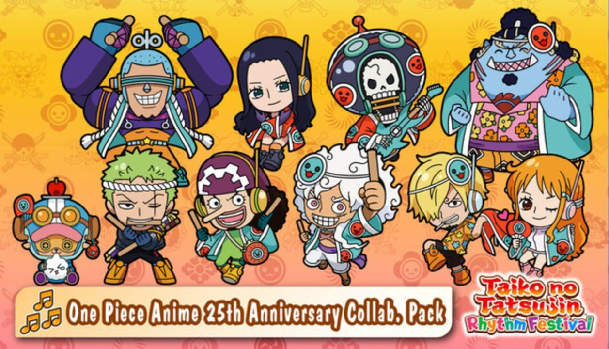 Taiko no Tatsujin: Rhythm Festival - One Piece Anime 25th Anniversary Collab. Pack